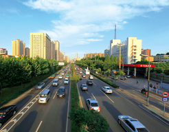 西安市南二环道路